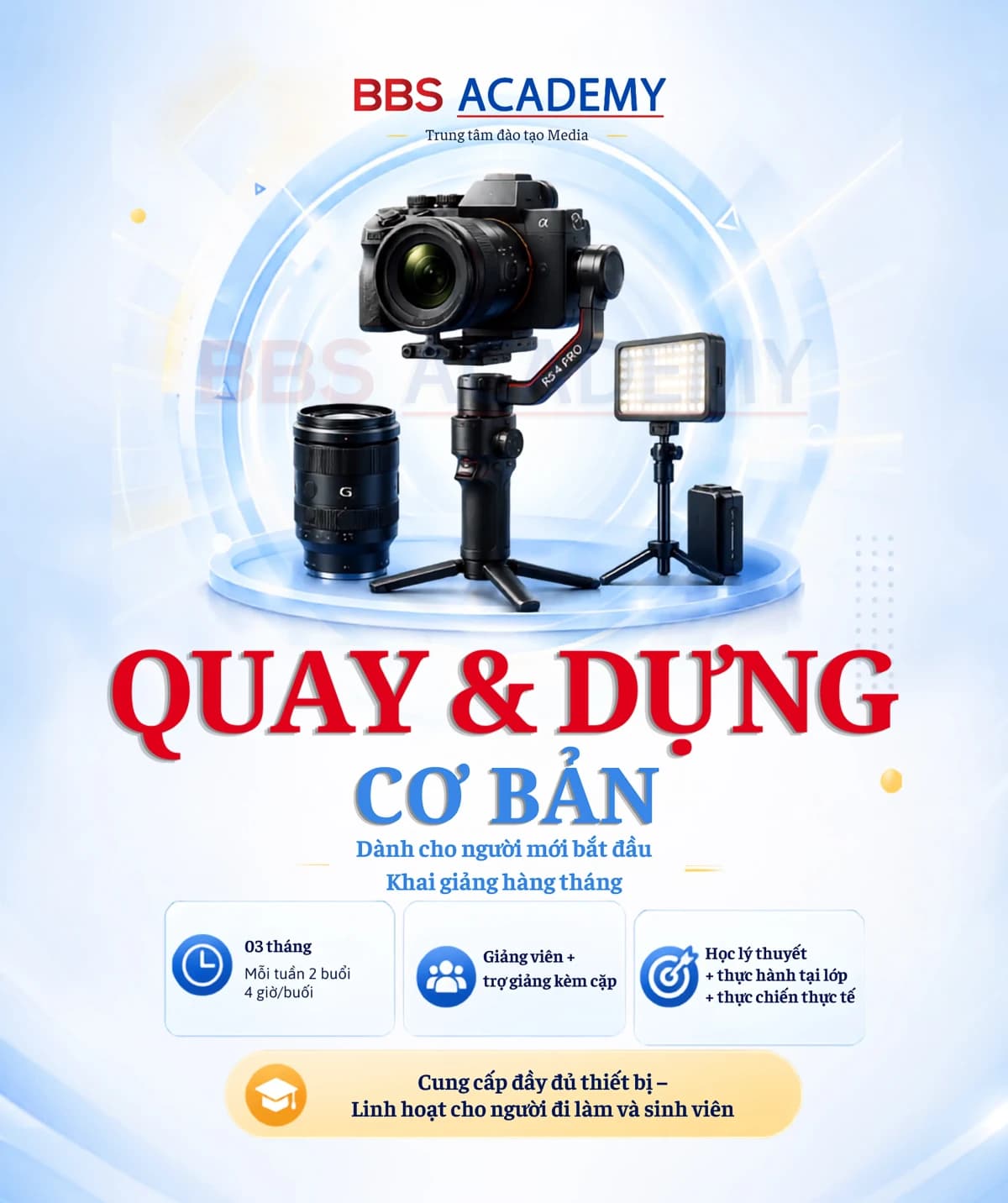 Khoá quay & Dựng Cơ Bản